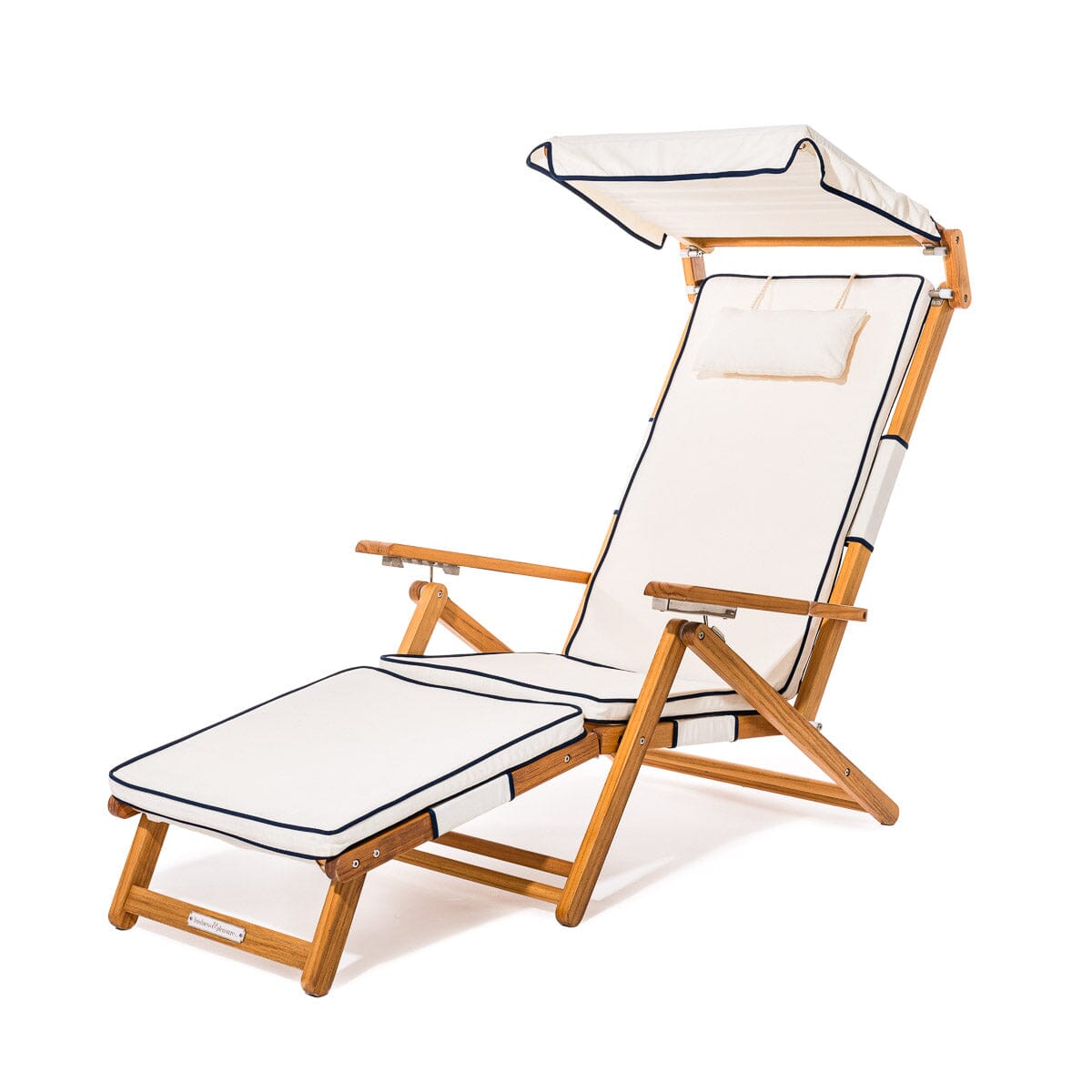 The Club Chair - Teak Natural - Rivie White Club Chair Business & Pleasure Co. 