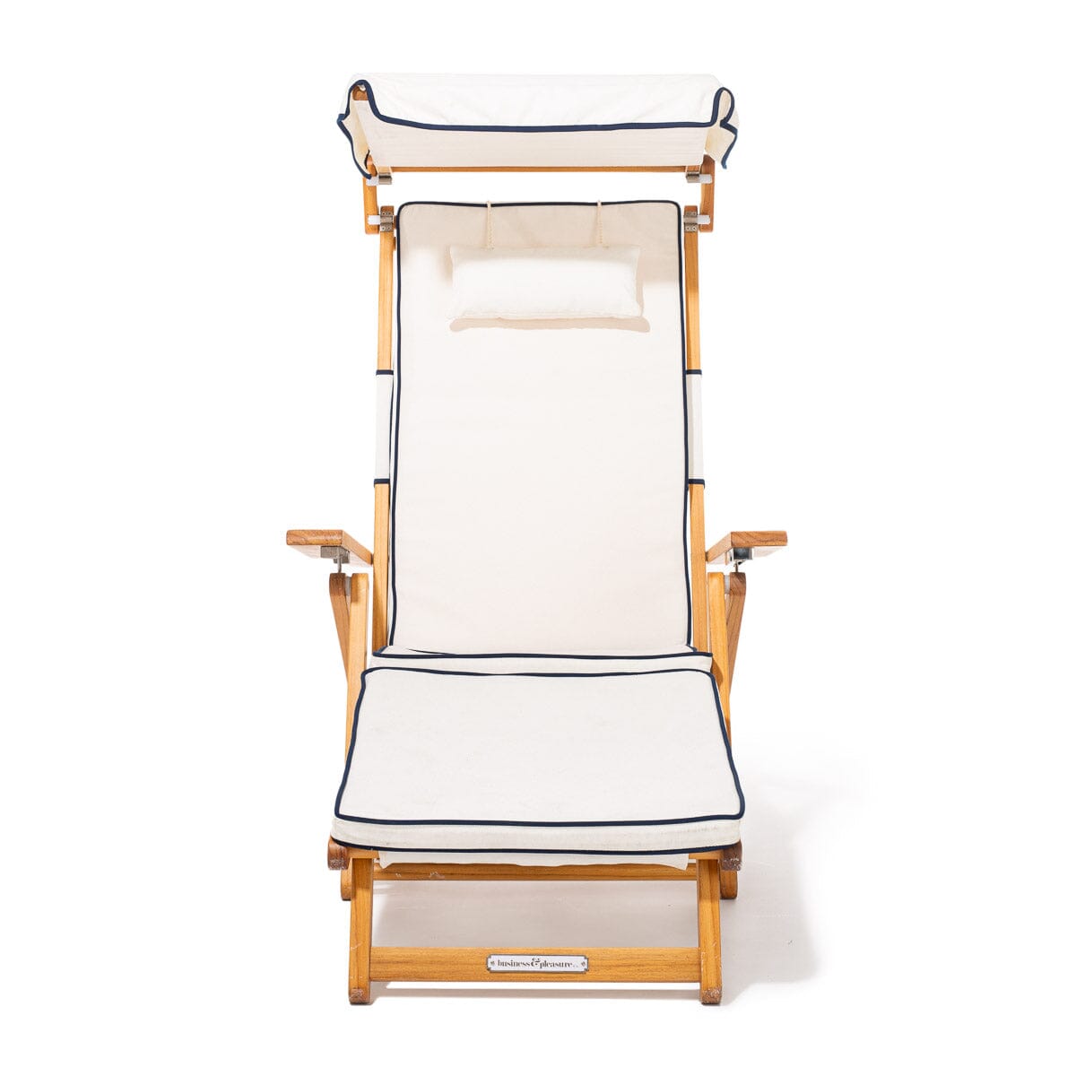 The Club Chair - Teak Natural - Rivie White Club Chair Business & Pleasure Co. 
