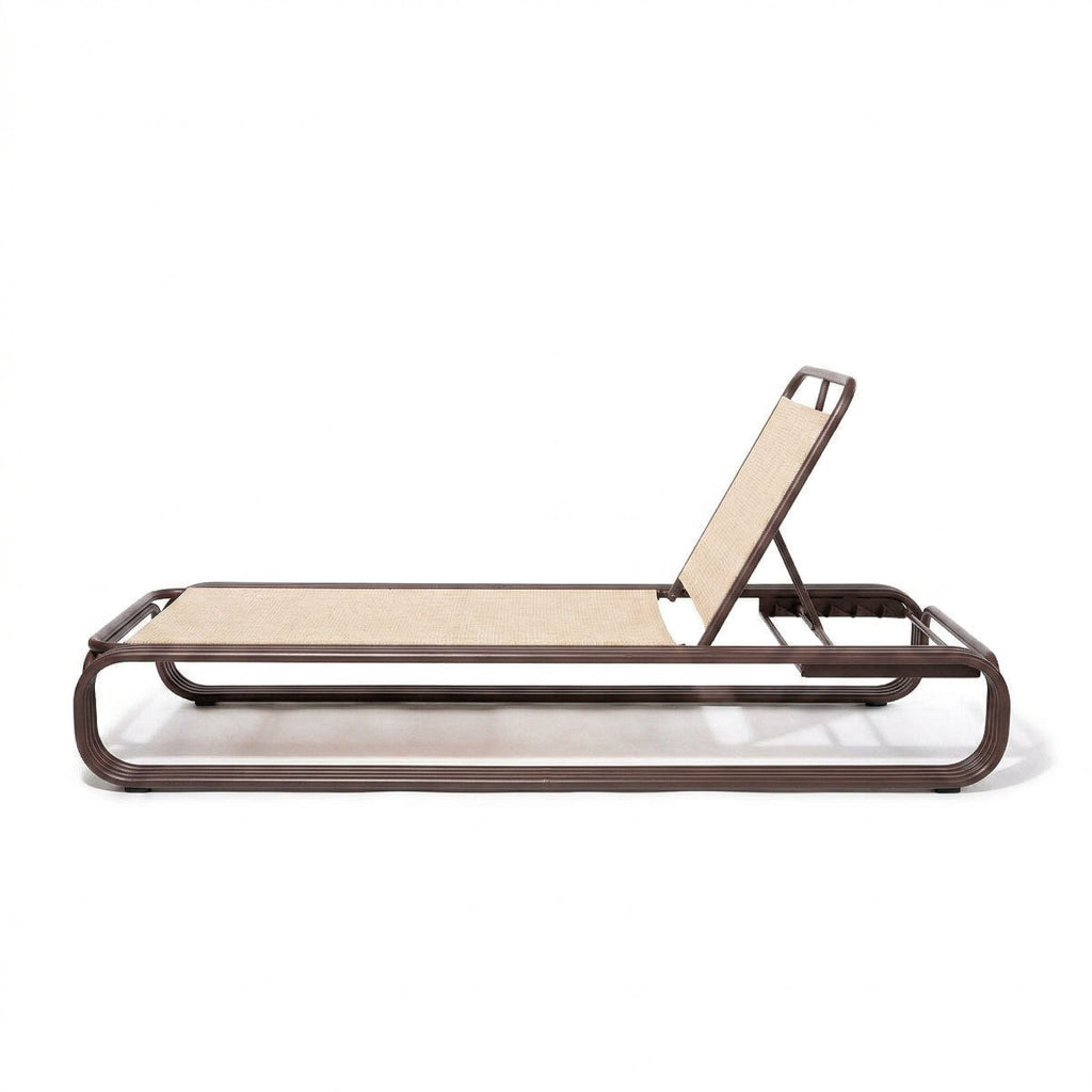 The Contini Sun Lounger - Frame - Merlot Contini Sun Lounger Business & Pleasure Co. 