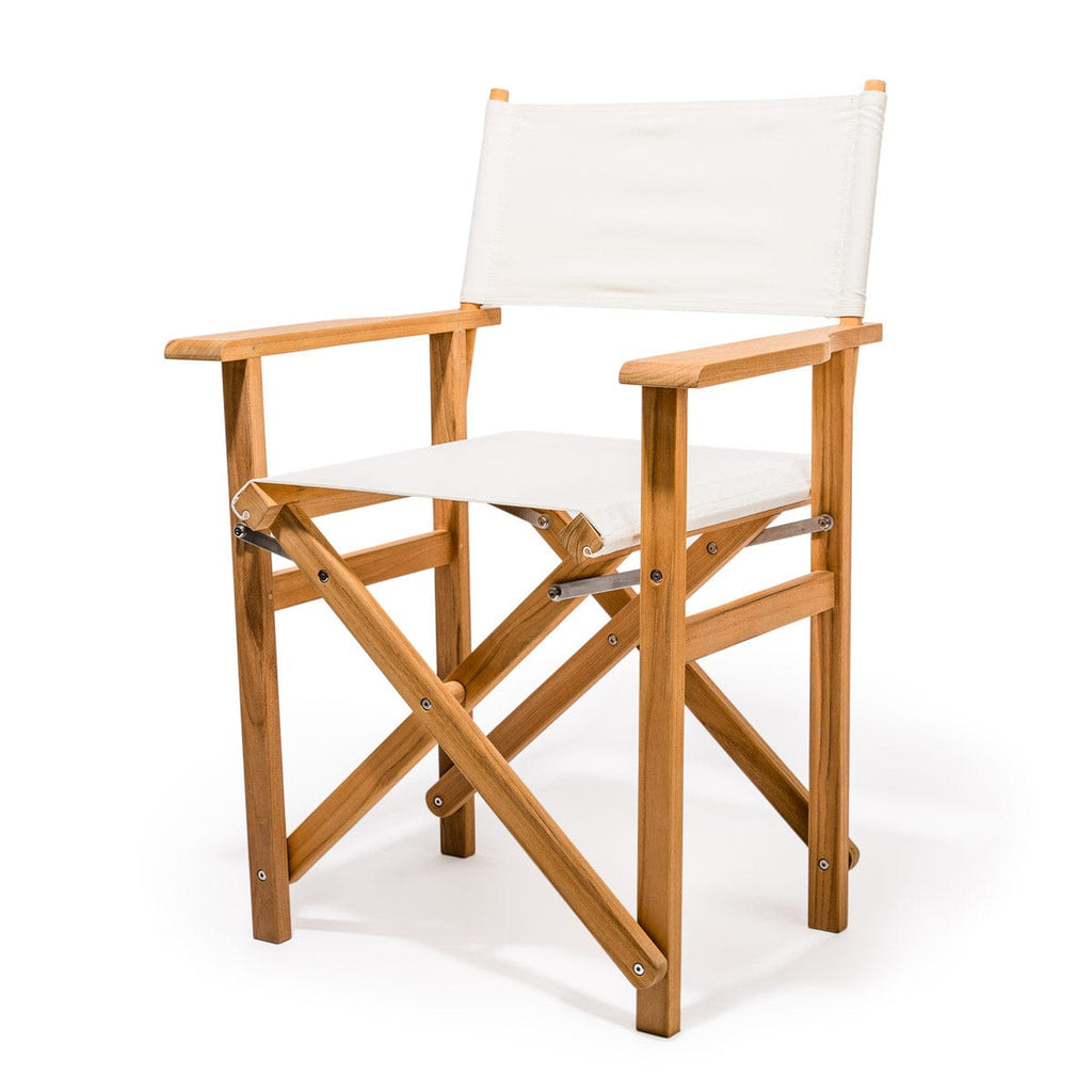 The Directors Chair - Table Height - Antique White Director Chair Business & Pleasure Co 