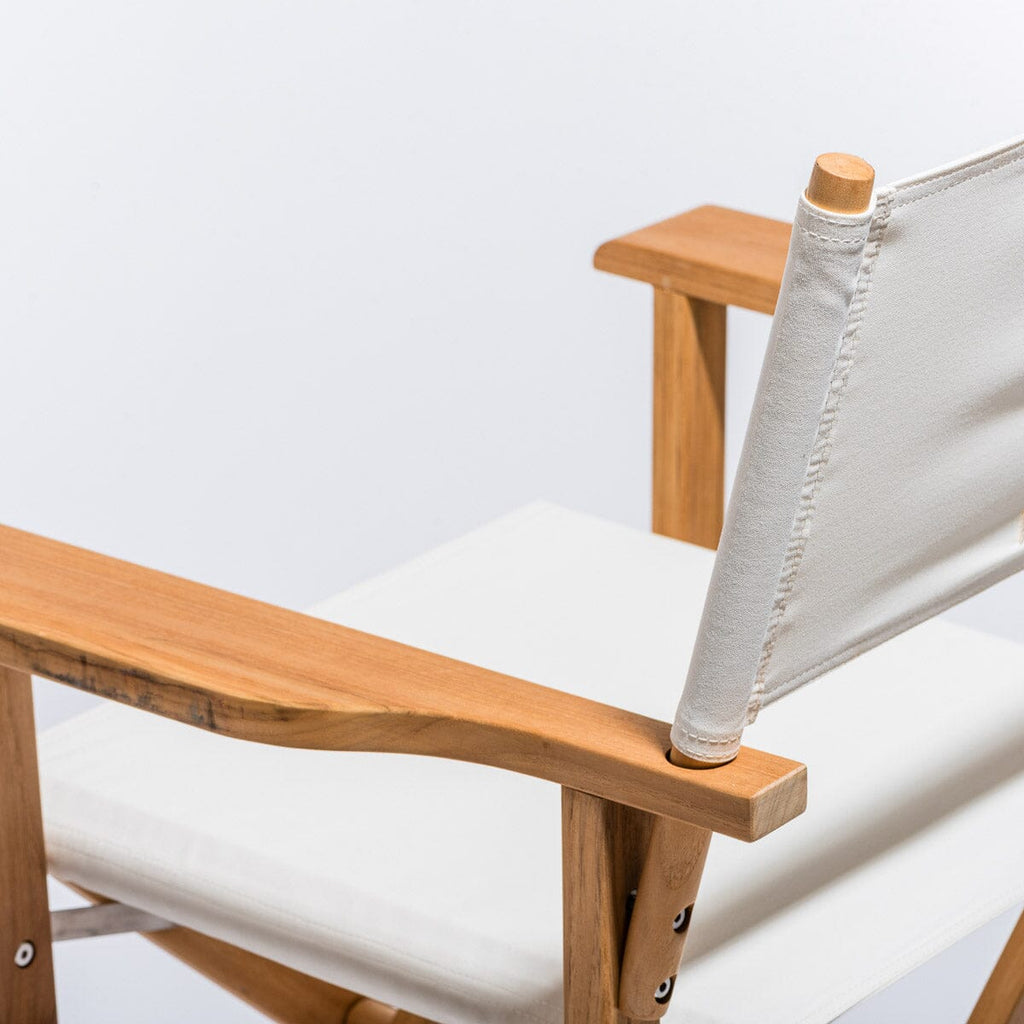 The Directors Chair - Table Height - Antique White Director Chair Business & Pleasure Co 