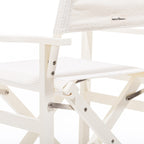 The Directors Chair - Table Height - Corduroy Antique White Directors Chair Business & Pleasure Co. 