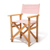 Swatch for The Directors Chair - Table Height - Lauren's Pink Stripe