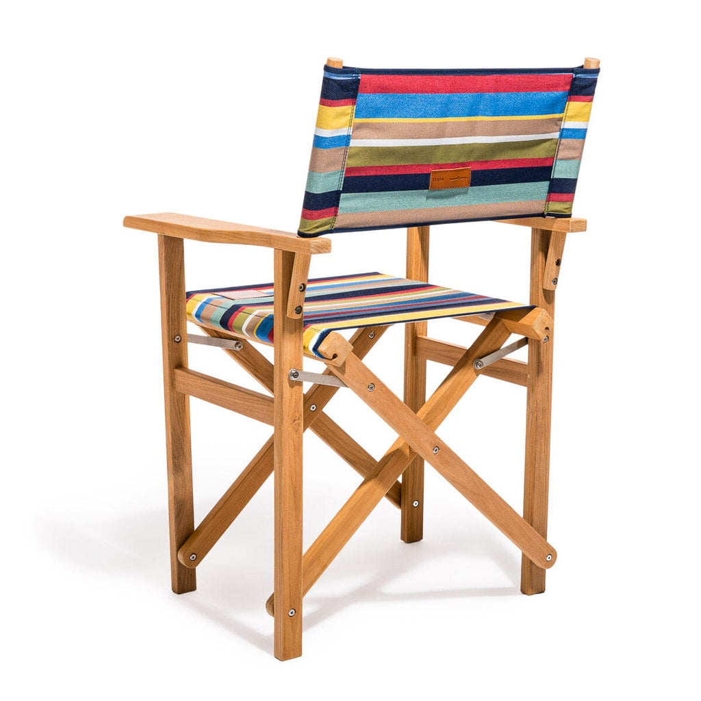 The Directors Chair - Table Height - Market Stripe Directors Chair Business & Pleasure Co. 