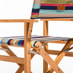 The Directors Chair - Table Height - Market Stripe Directors Chair Business & Pleasure Co. 