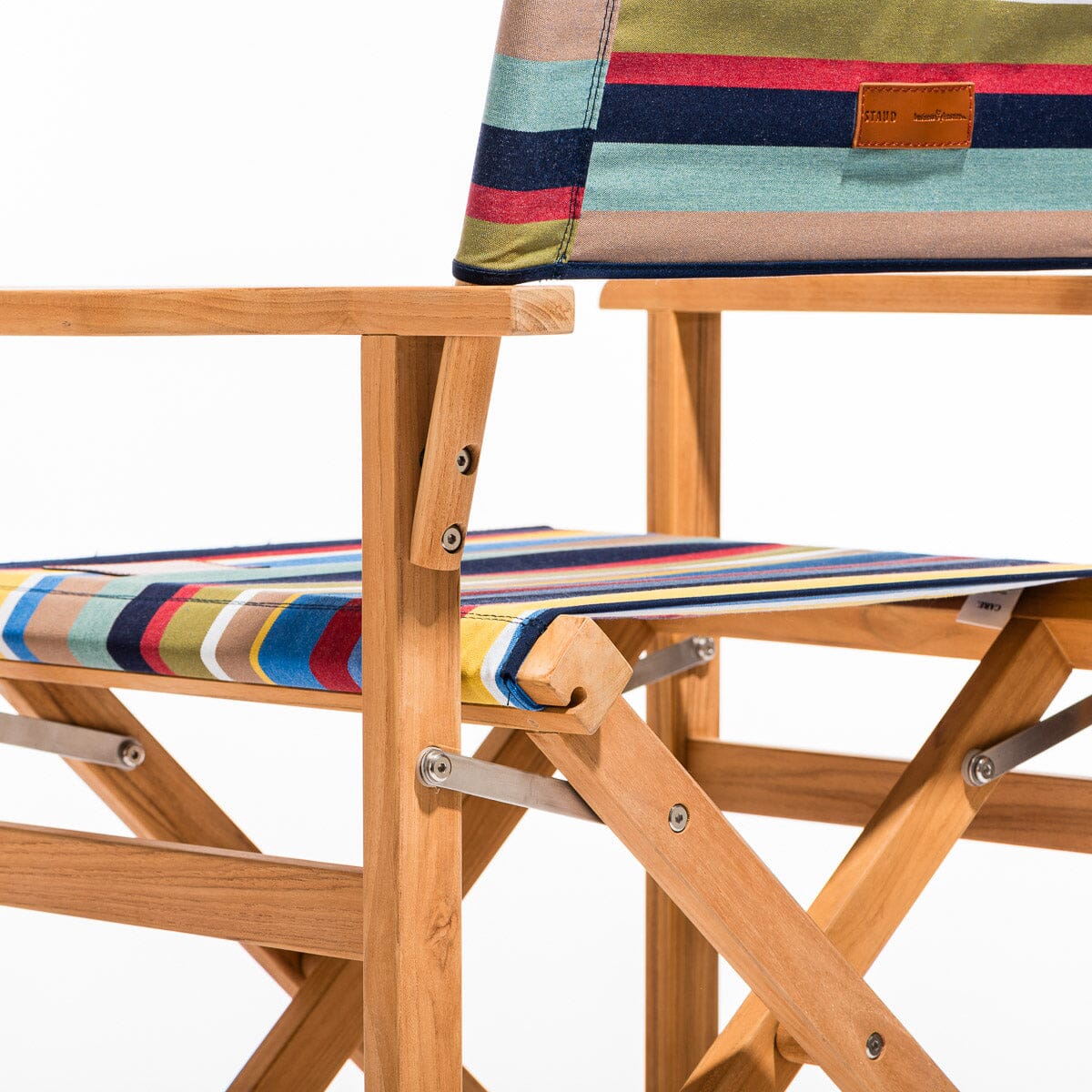 The Directors Chair - Table Height - Market Stripe Directors Chair Business & Pleasure Co. 