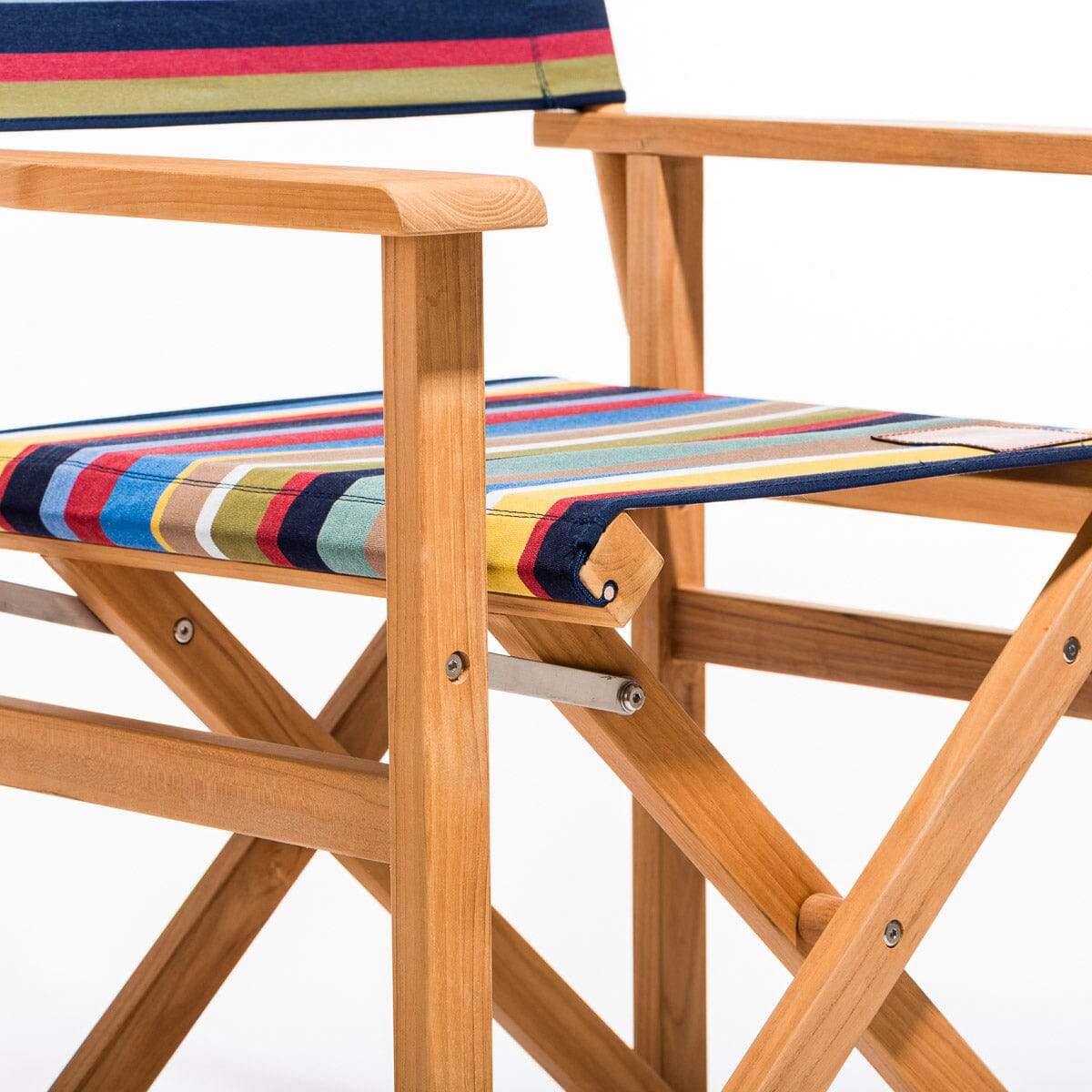 The Directors Chair - Table Height - Market Stripe Directors Chair Business & Pleasure Co. 