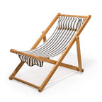 The Sling Chair - Monaco Black Stripe Sling Chair Business & Pleasure Co 