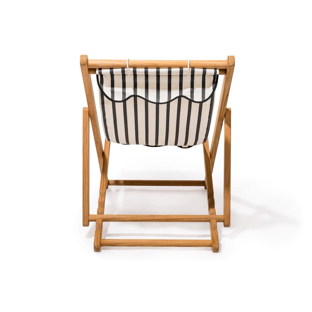 The Sling Chair - Monaco Black Stripe Sling Chair Business & Pleasure Co 