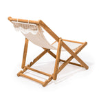 The Sling Chair - Monaco Natural Stripe Sling Chair Business & Pleasure Co 