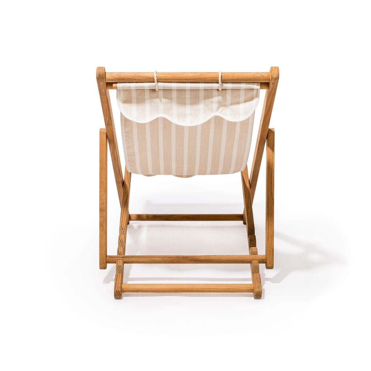 The Sling Chair - Monaco Natural Stripe Sling Chair Business & Pleasure Co 