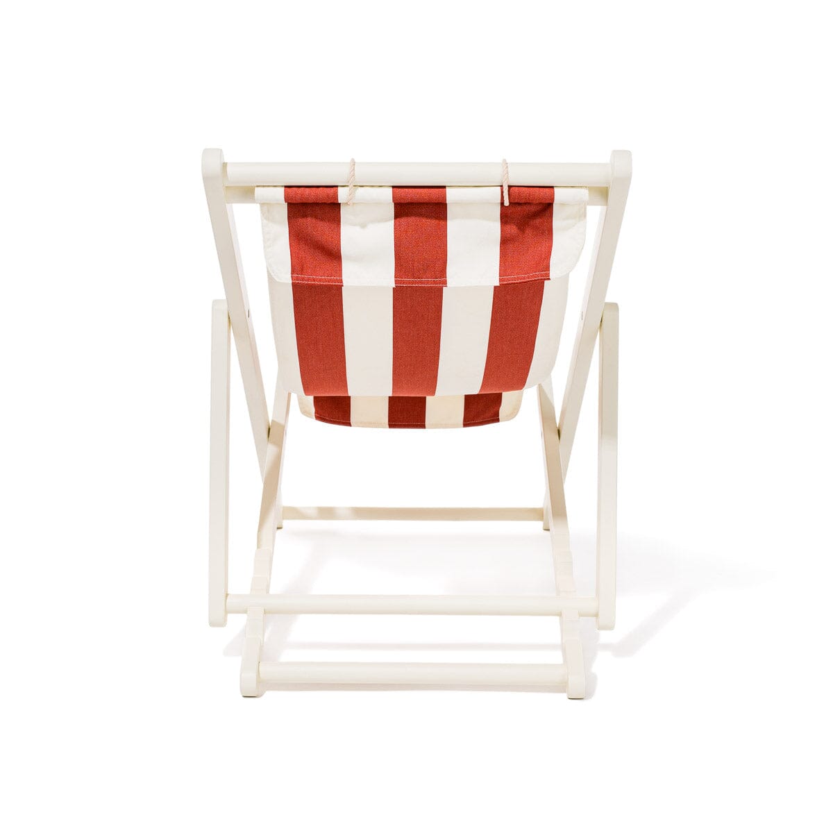 The Sling Chair - Acacia White - Crew Le Sirenuse Stripe Sling Chair Business & Pleasure Co. 