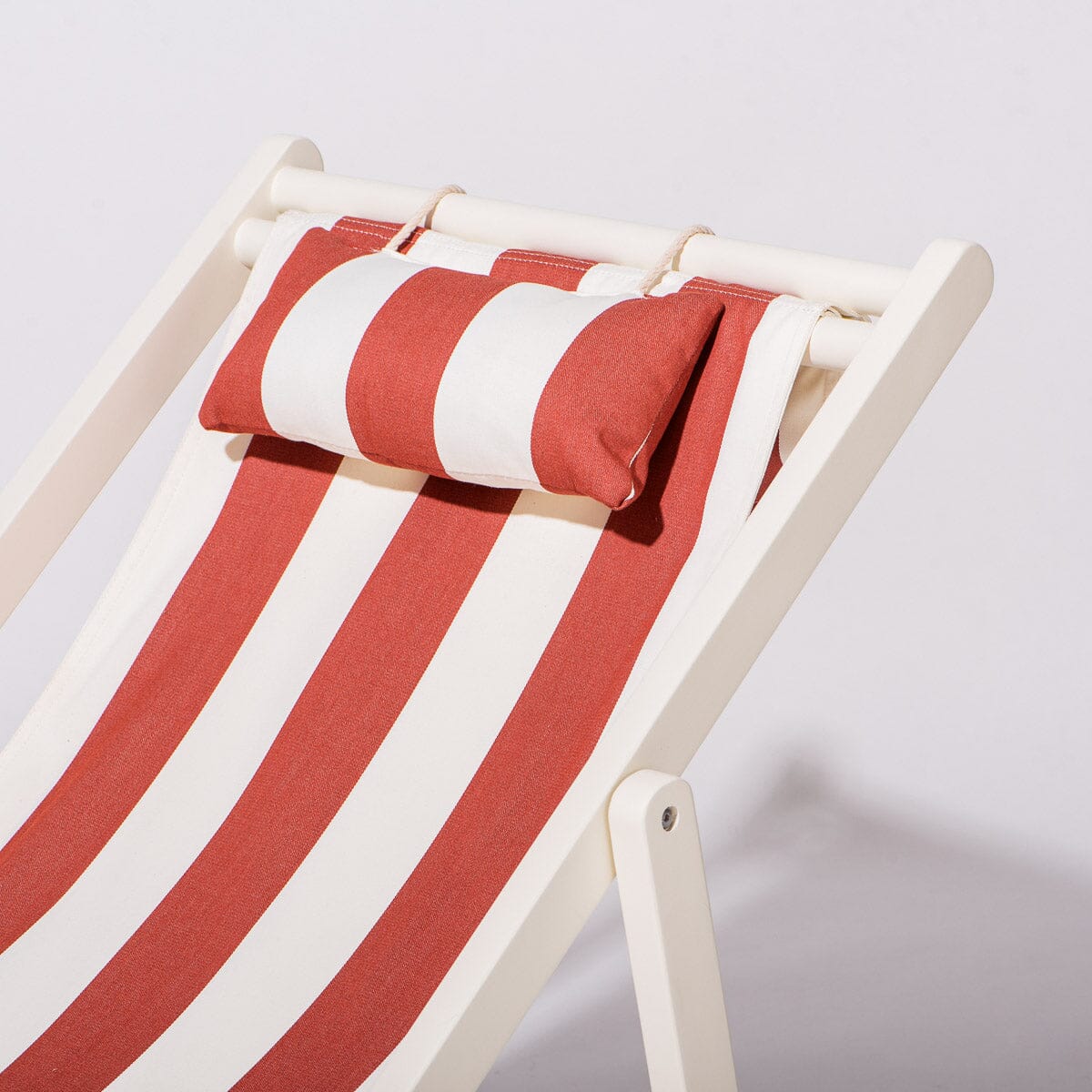 The Sling Chair - Acacia White - Crew Le Sirenuse Stripe Sling Chair Business & Pleasure Co. 