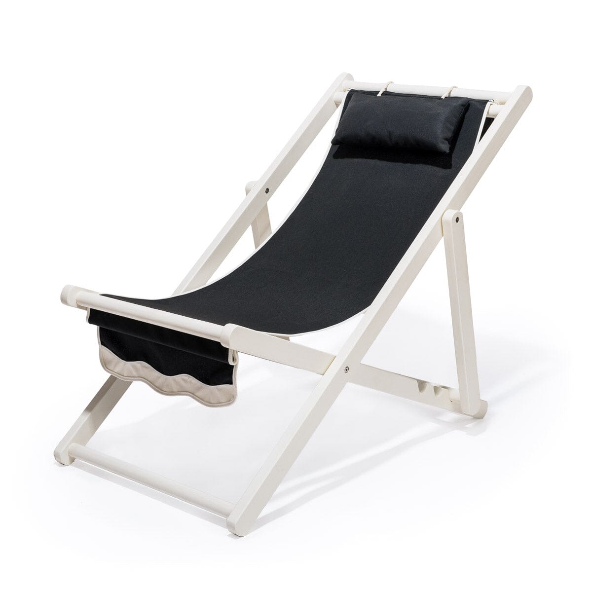The Sling Chair - Rivie Black Sling Chair Business & Pleasure Co 