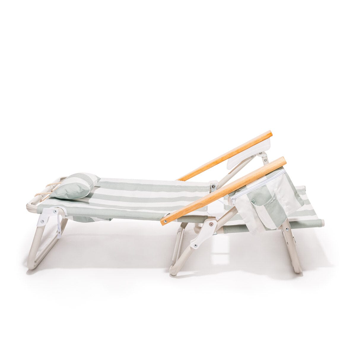 The Holiday Tommy Chair - Sage Capri Stripe Holiday Tommy Chair Business & Pleasure Co. 