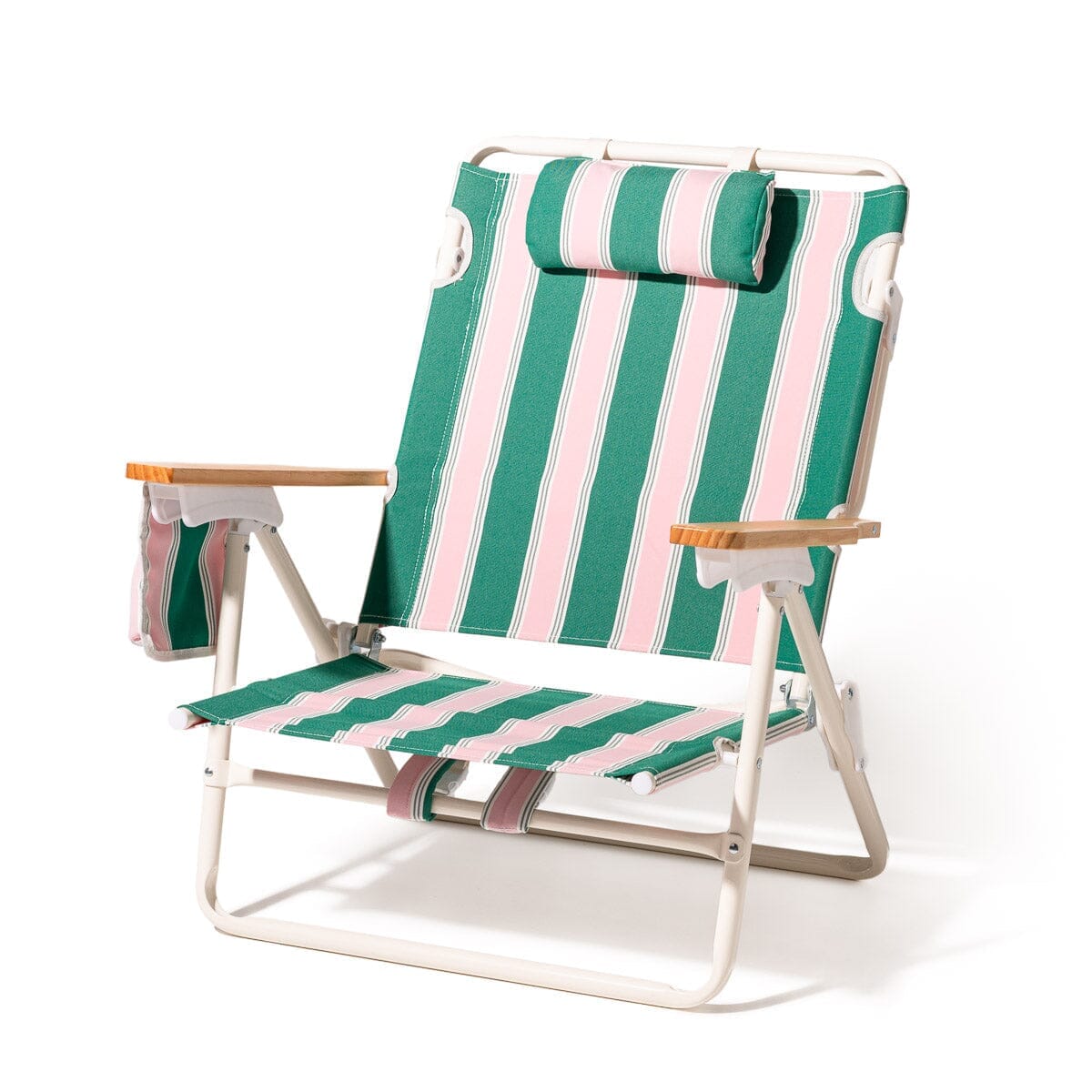 The Penny Chair Penny Chair Business & Pleasure Co. Bistro Green Stripe 