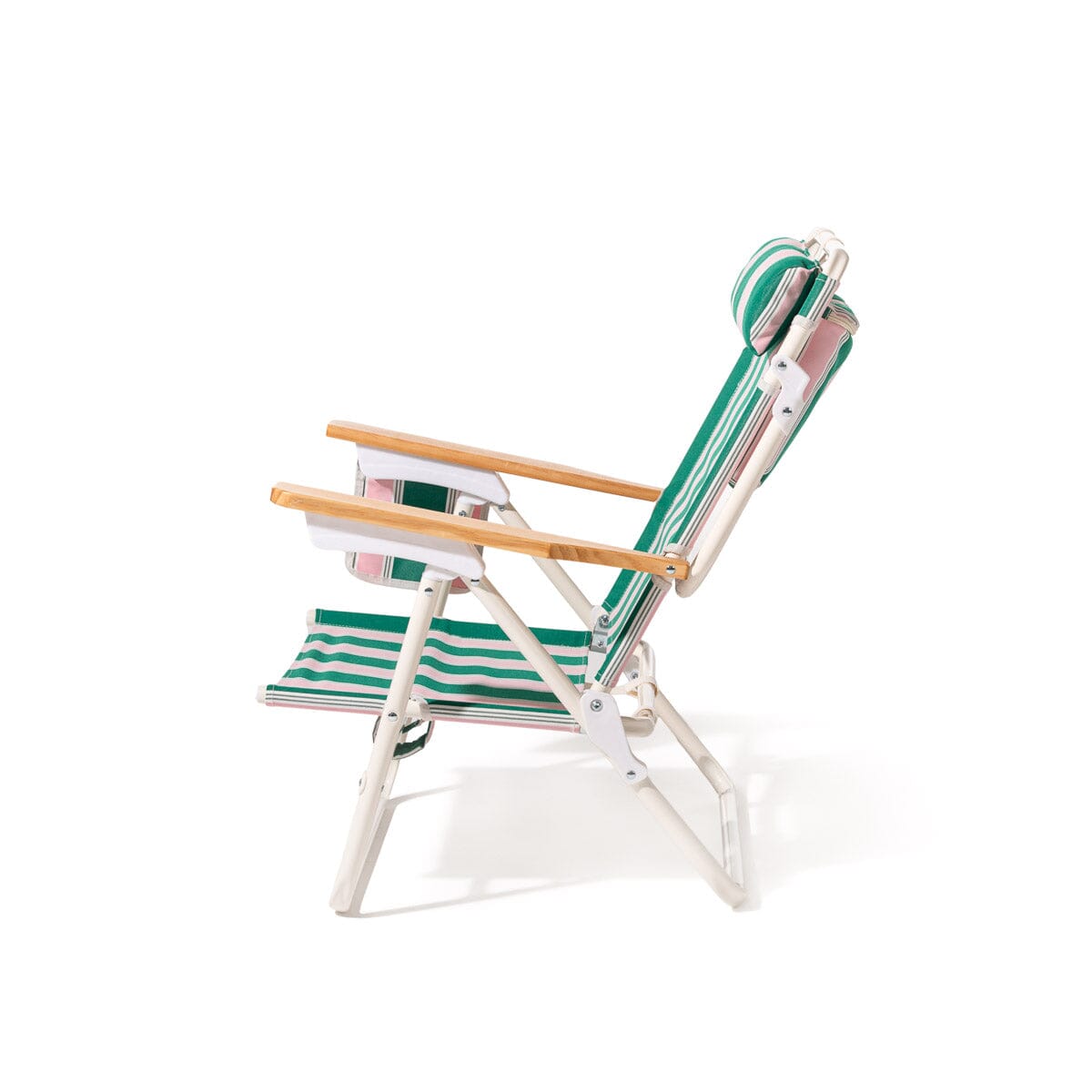 The Penny Chair - Bistro Green Stripe Penny Chair Business & Pleasure Co. 