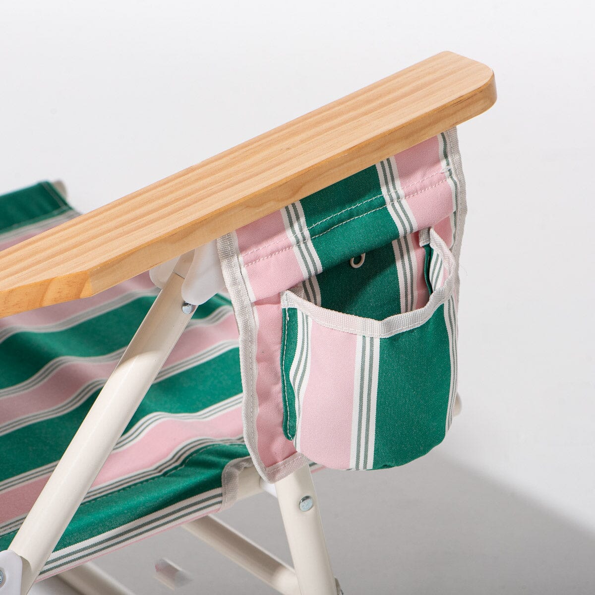 The Penny Chair - Bistro Green Stripe Penny Chair Business & Pleasure Co. 