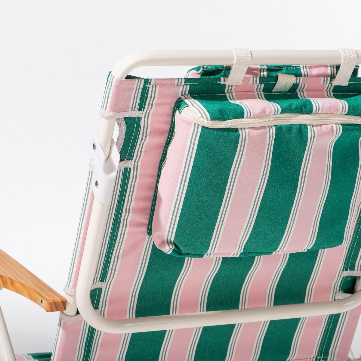 The Penny Chair - Bistro Green Stripe Penny Chair Business & Pleasure Co. 