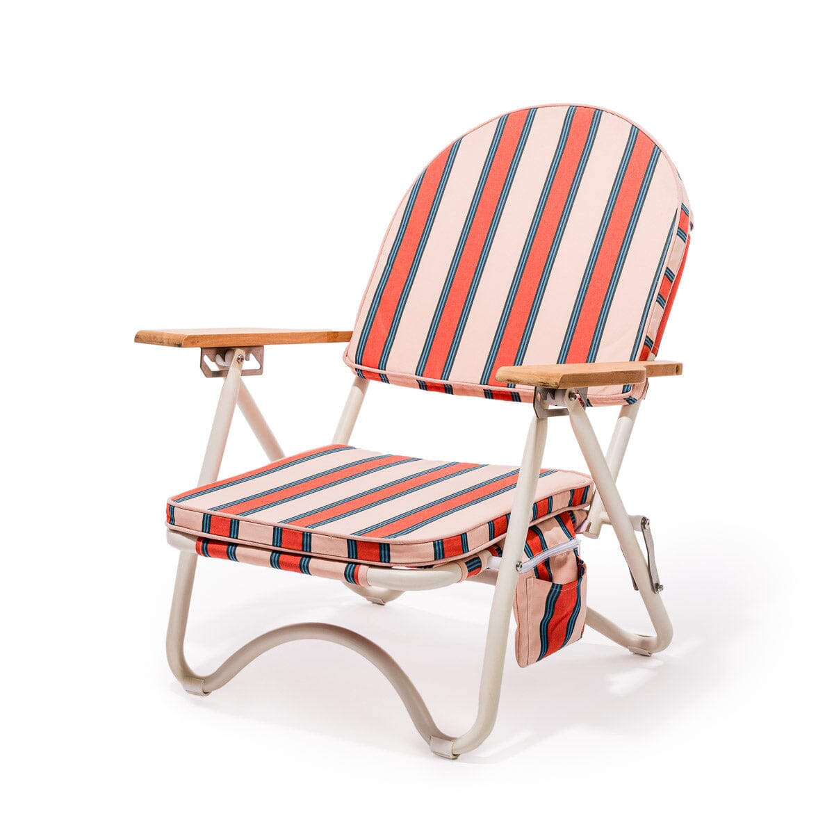 The Pam Chair - Bistro Dusty Pink Stripe Pam Chair Business & Pleasure Co 