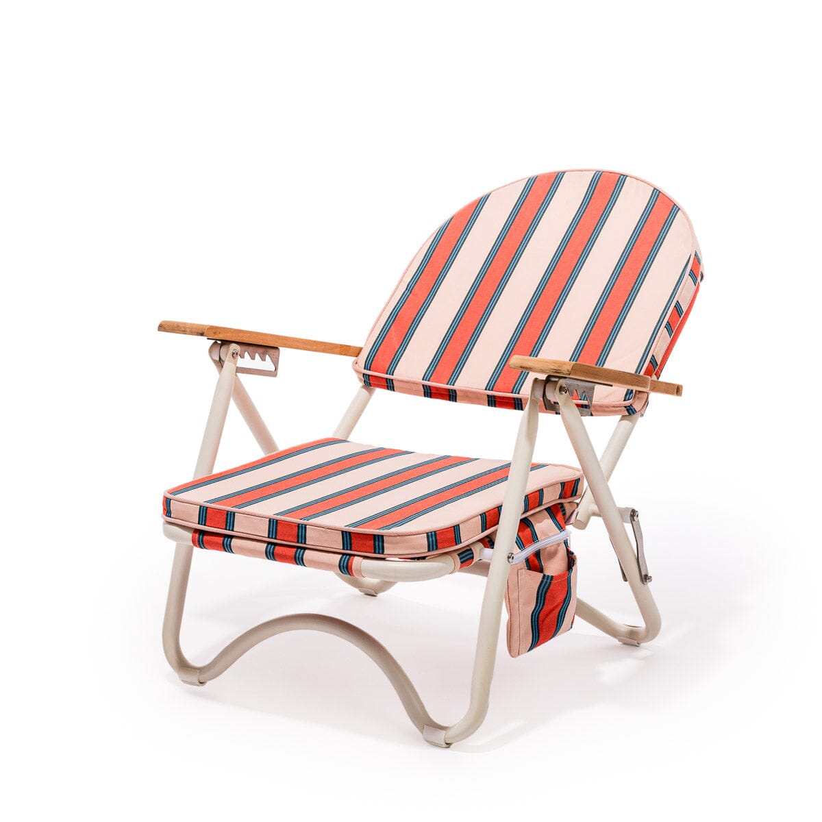 The Pam Chair - Bistro Dusty Pink Stripe Pam Chair Business & Pleasure Co 