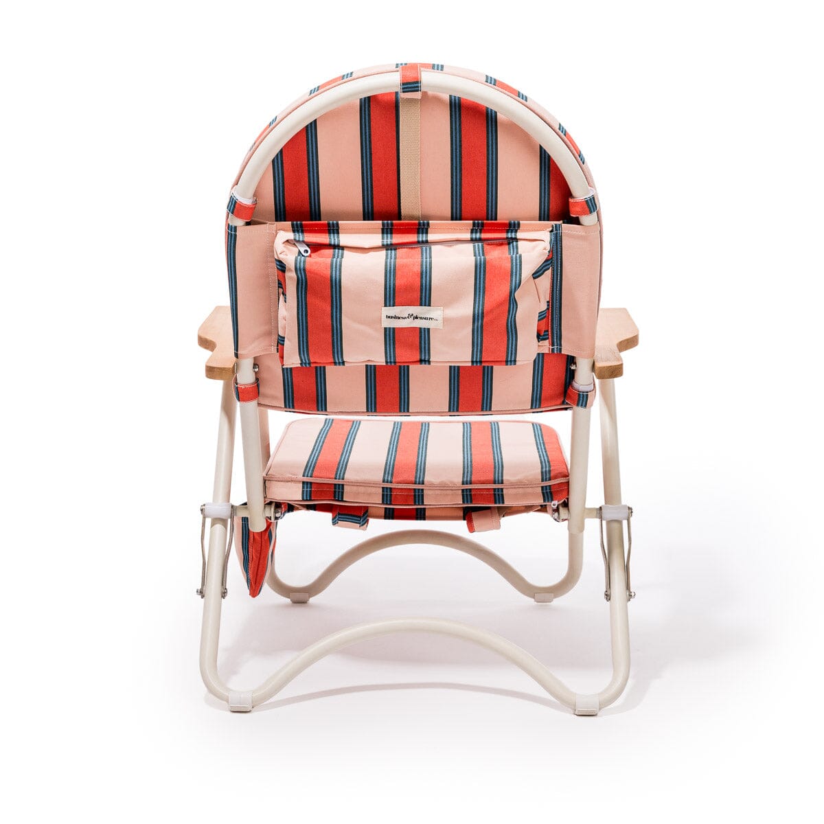 The Pam Chair - Bistro Dusty Pink Stripe Pam Chair Business & Pleasure Co 
