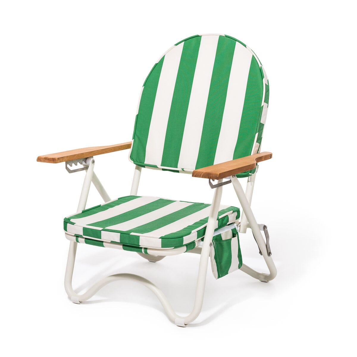 Product image of The Pam Chair - Crew Canyon Green Stripe Pam Chair Business & Pleasure Co. 
