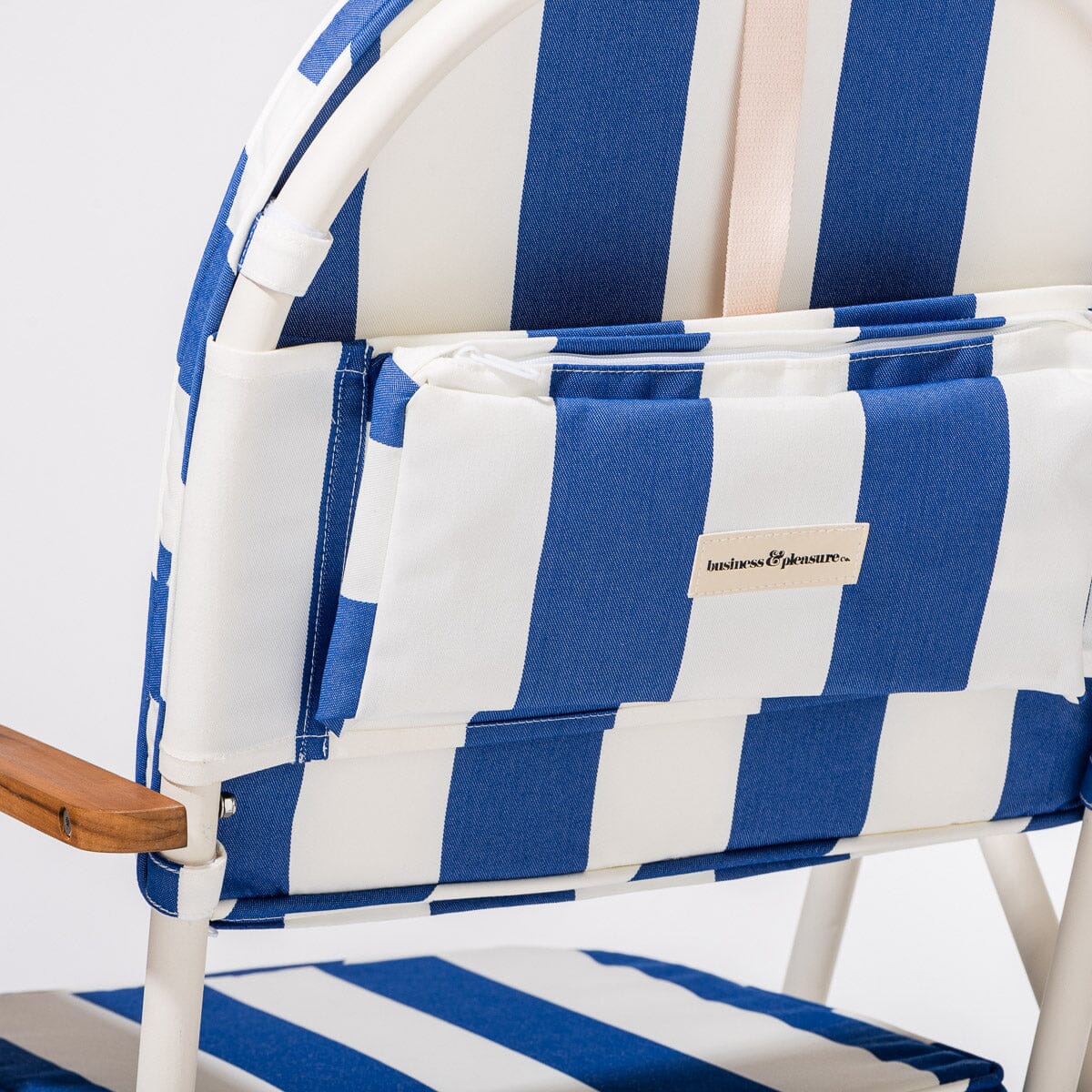 The Pam Chair - Crew Mediterranean Blue Stripe Pam Chair Business & Pleasure Co. 