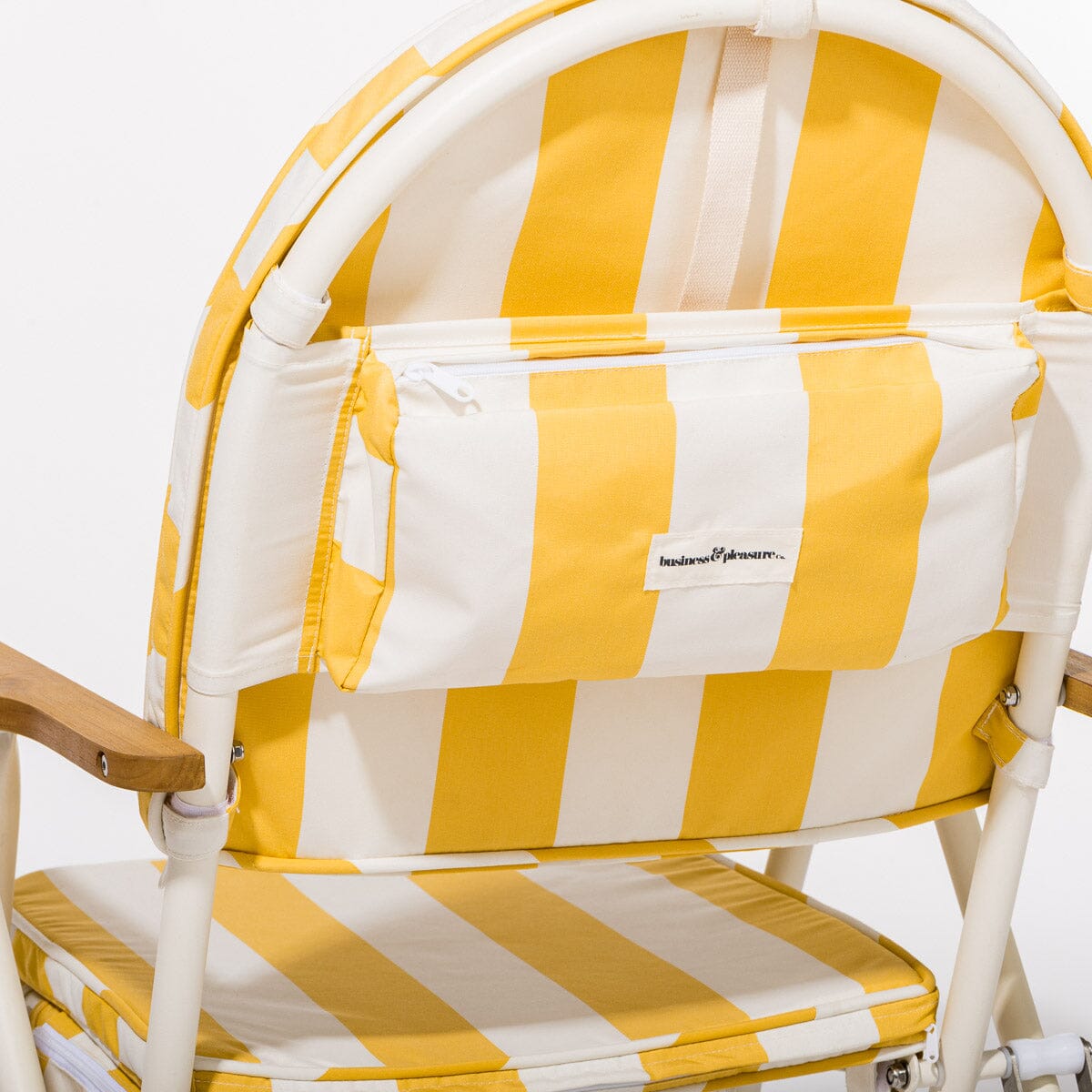 The Pam Chair - Crew Mimosa Yellow Stripe Pam Chair Business & Pleasure Co. 