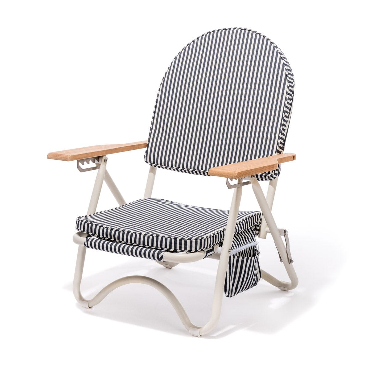 The Pam Chair - Lauren's Navy Stripe Pam Chair Business & Pleasure Co. 