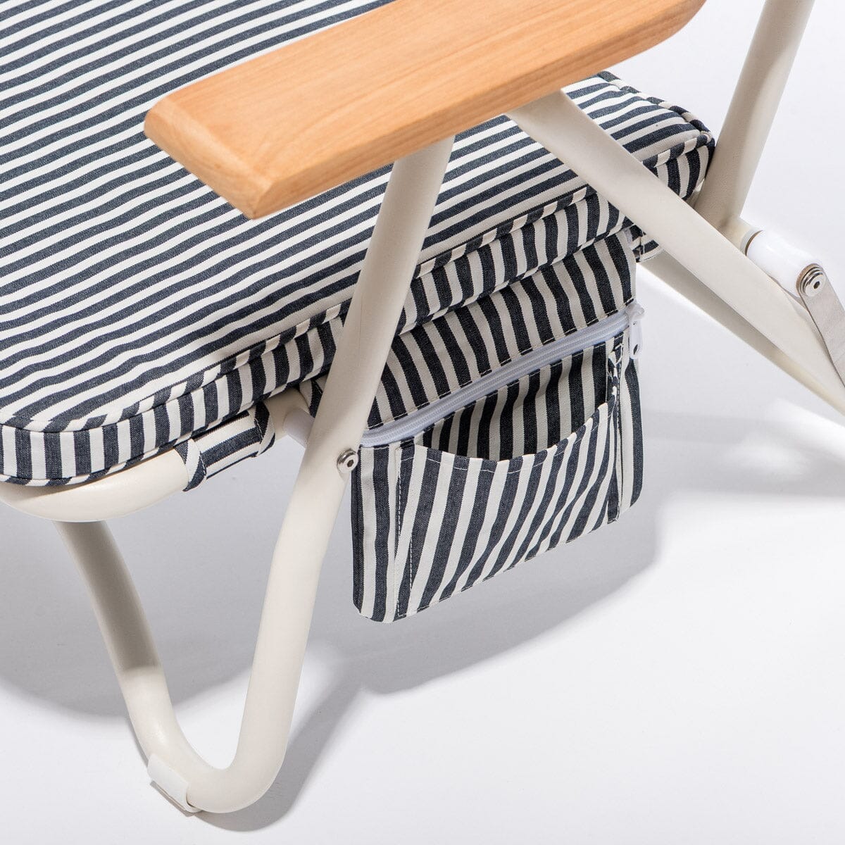 The Pam Chair - Lauren's Navy Stripe Pam Chair Business & Pleasure Co. 