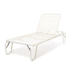 The Sunliner Lounger - Antique White Sunliner Lounger Business & Pleasure Co. 