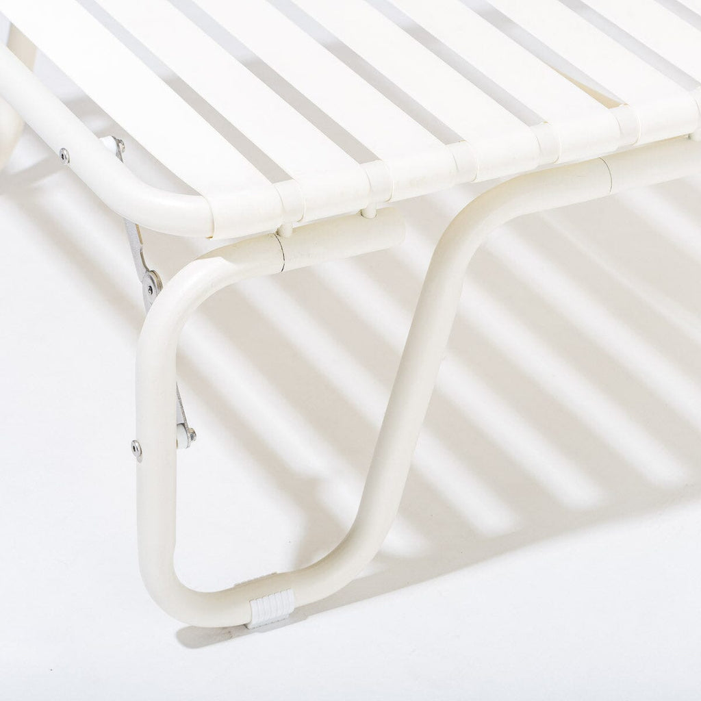 The Sunliner Lounger - Antique White Sunliner Lounger Business & Pleasure Co. 