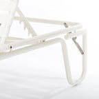 The Sunliner Lounger - Antique White Sunliner Lounger Business & Pleasure Co. 