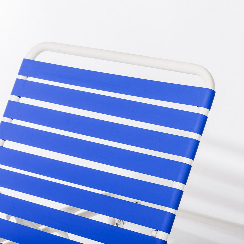 The Sunliner Lounger - Mediterranean Blue Sunliner Lounger Business & Pleasure Co. 