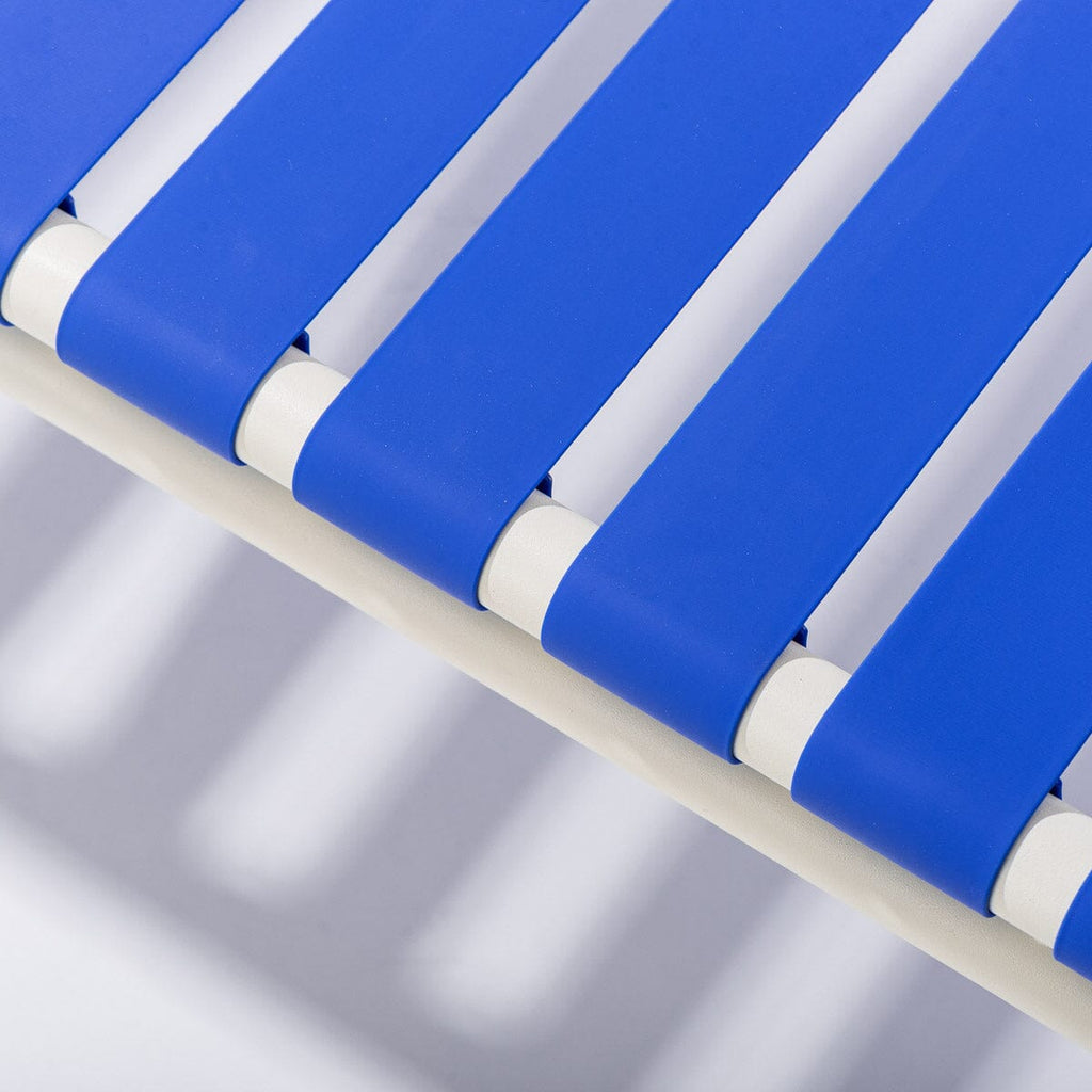 The Sunliner Lounger - Mediterranean Blue Sunliner Lounger Business & Pleasure Co. 