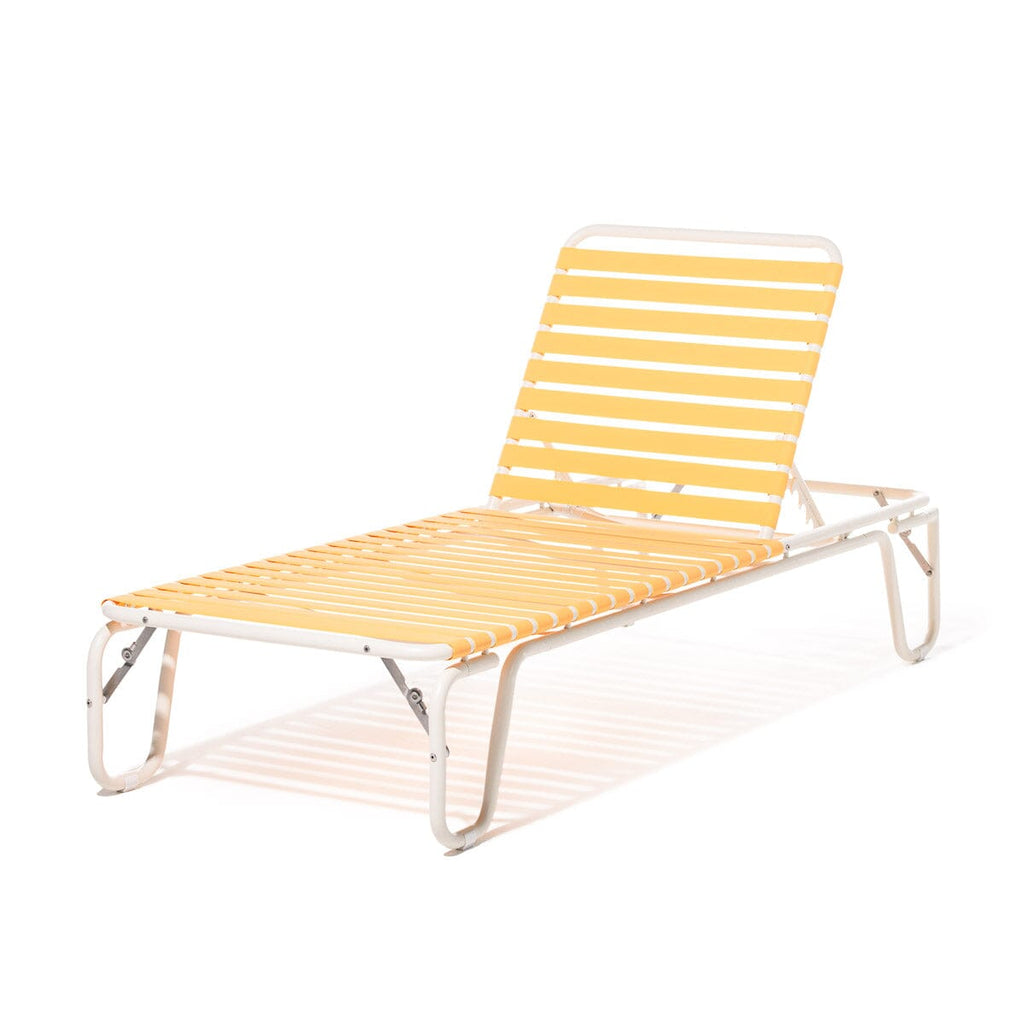 The Sunliner Lounger - Mimosa Yellow Sunliner Lounger Business & Pleasure Co. 