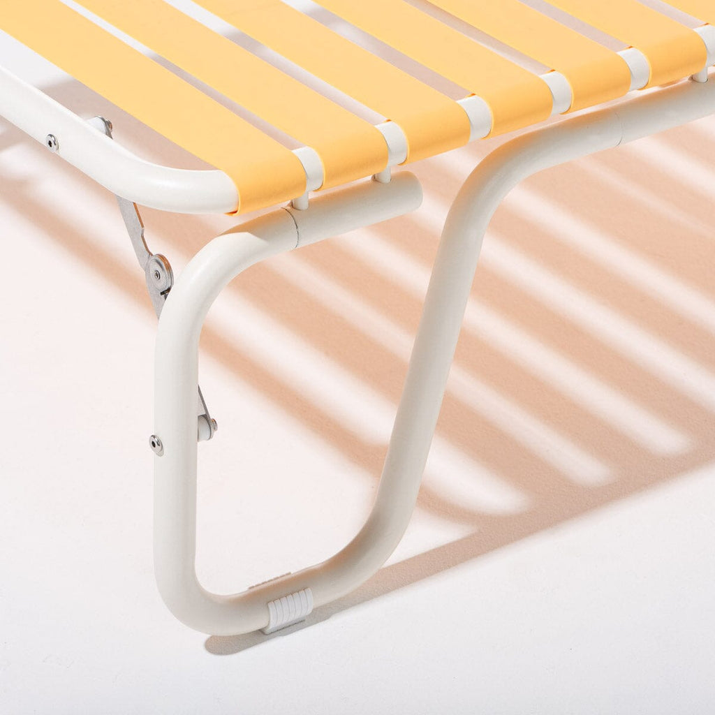 The Sunliner Lounger - Mimosa Yellow Sunliner Lounger Business & Pleasure Co. 