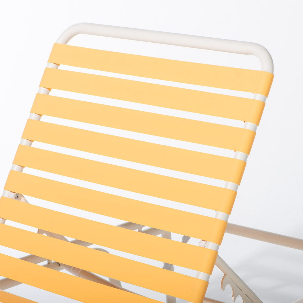 The Sunliner Lounger - Mimosa Yellow Sunliner Lounger Business & Pleasure Co. 