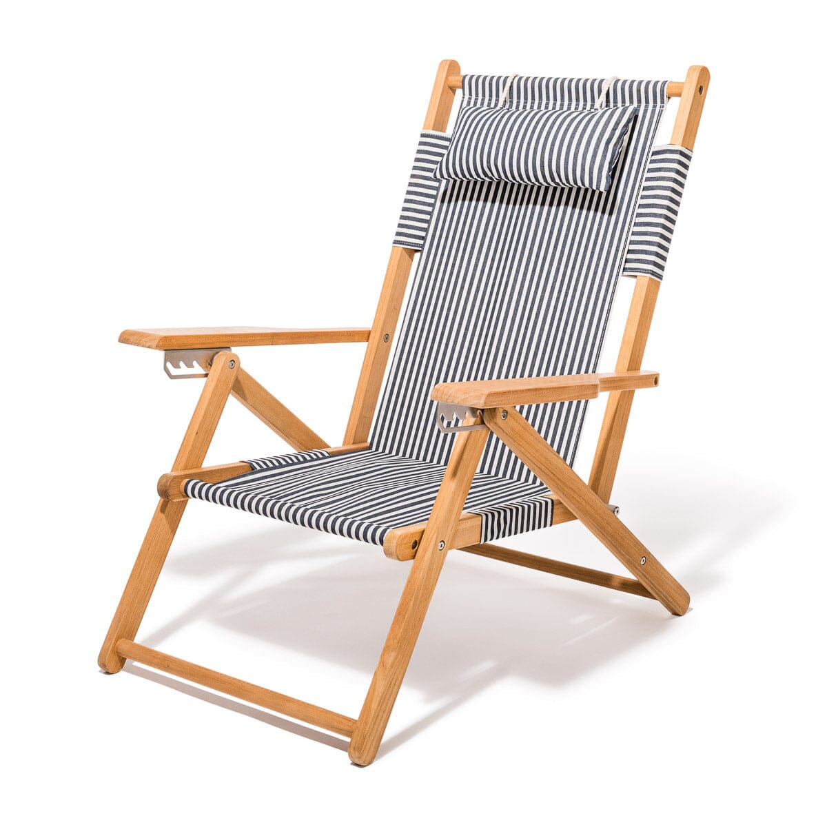 Product image of The Tommy Chair - Lauren's Navy Stripe Tommy Chair Business & Pleasure Co. 