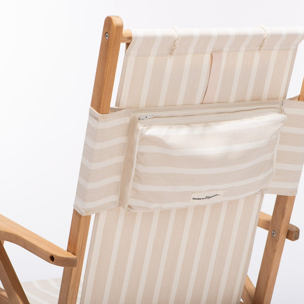 The Tommy Chair - Monaco Natural Stripe Tommy Chair Business & Pleasure Co 