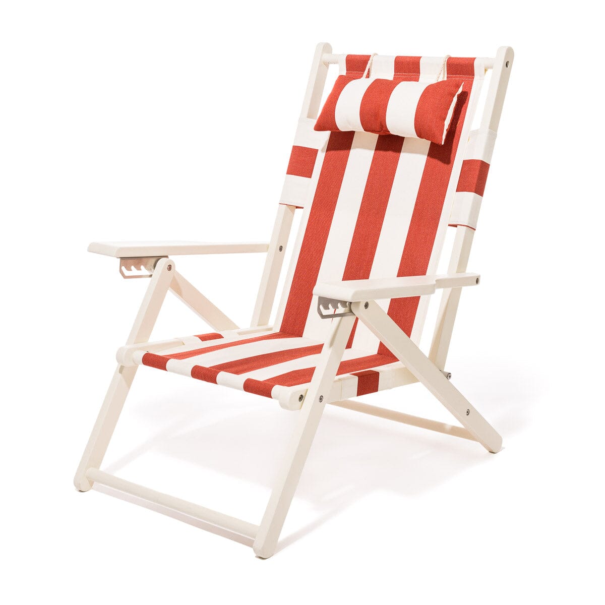 Product image of The Tommy Chair - Acacia White - Crew Le Sirenuse Stripe Tommy Chair Business & Pleasure Co. 
