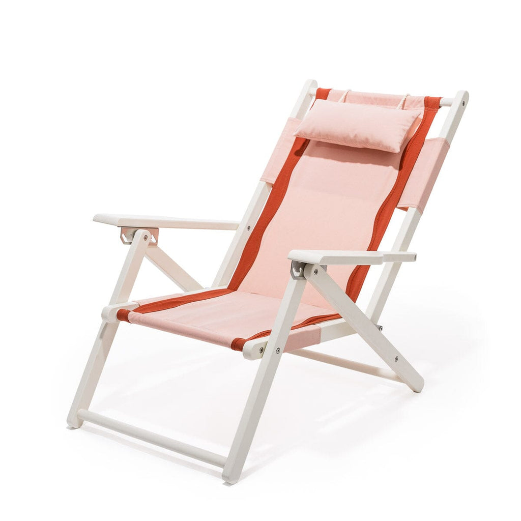 The Tommy Chair - White - Rivie Pink Tommy Chair Business & Pleasure Co 