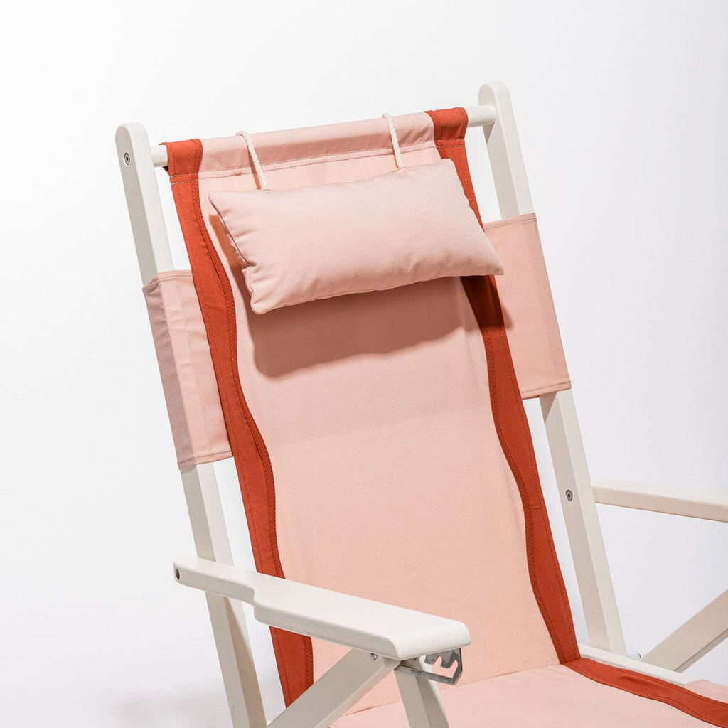 The Tommy Chair - White - Rivie Pink Tommy Chair Business & Pleasure Co 
