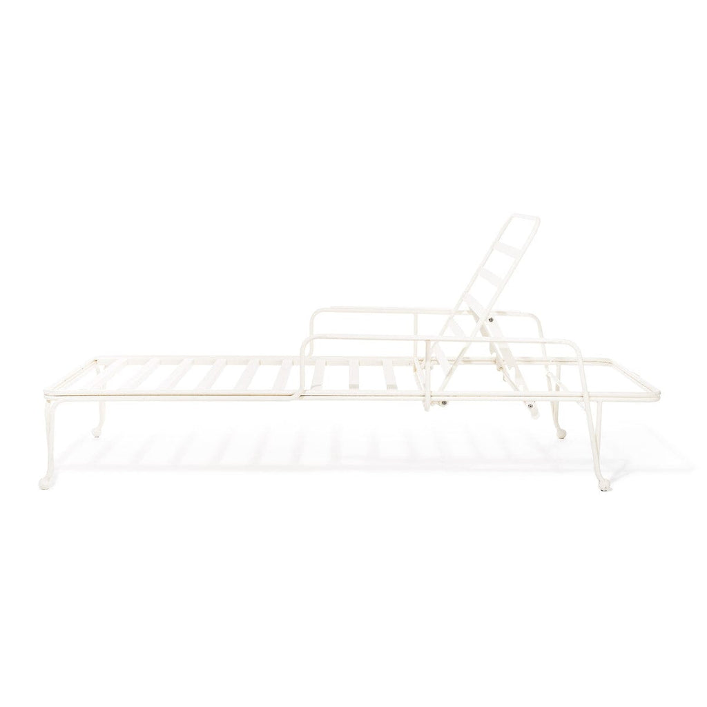 The Waterhouse Sun Lounger - Frame - Antique White Waterhouse Sun Lounger Business & Pleasure Co. 