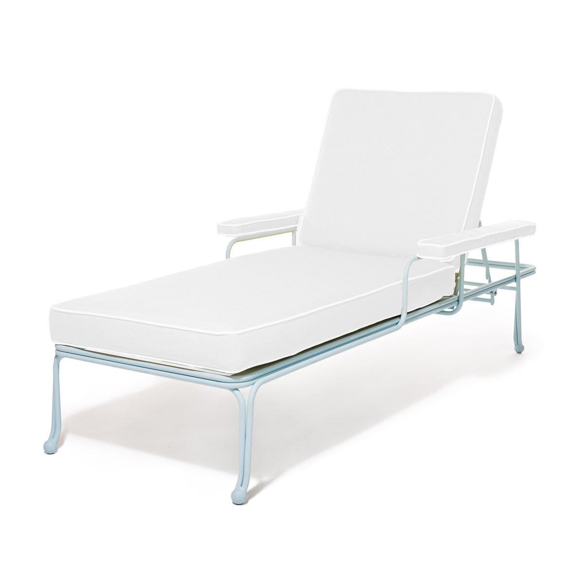The Waterhouse Sun Lounger - Frame - Powder Blue