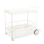 The Al Fresco Bar Cart - Antique White Al Fresco Bar Cart Business & Pleasure Co. 