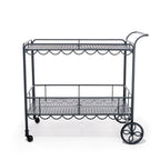 The Al Fresco Bar Cart - Vintage Black Al Fresco Bar Cart Business & Pleasure Co 