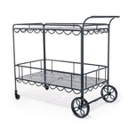 The Al Fresco Bar Cart - Vintage Black Al Fresco Bar Cart Business & Pleasure Co 