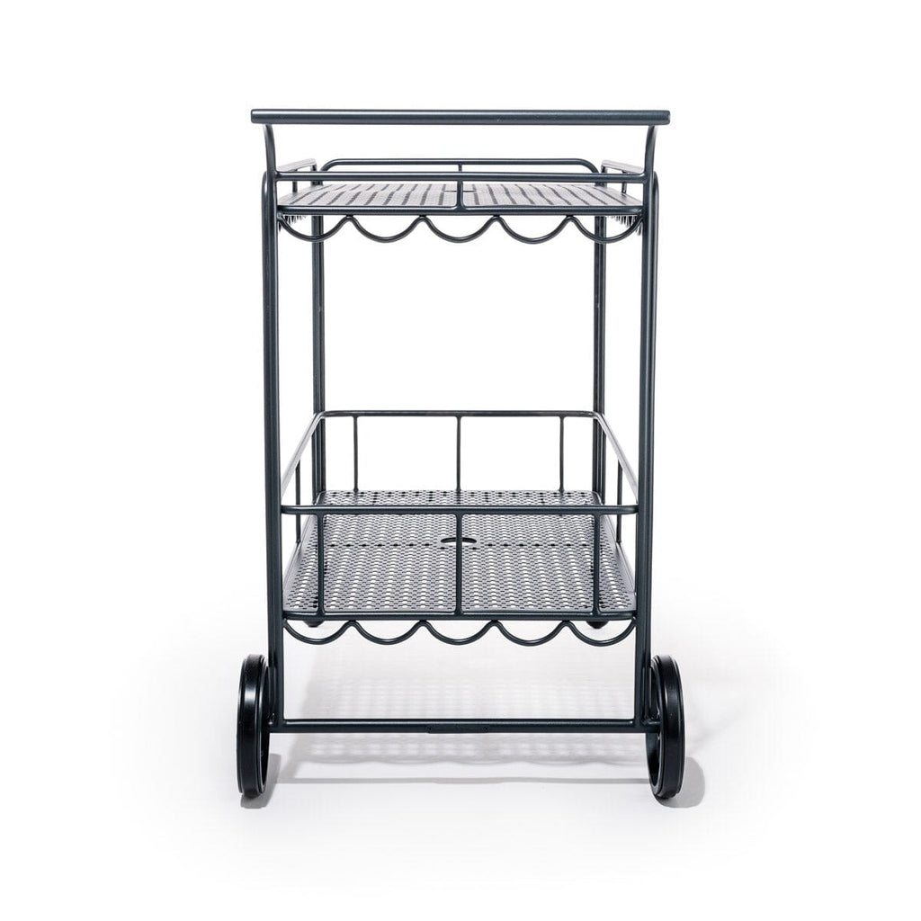 The Al Fresco Bar Cart - Vintage Black Al Fresco Bar Cart Business & Pleasure Co 